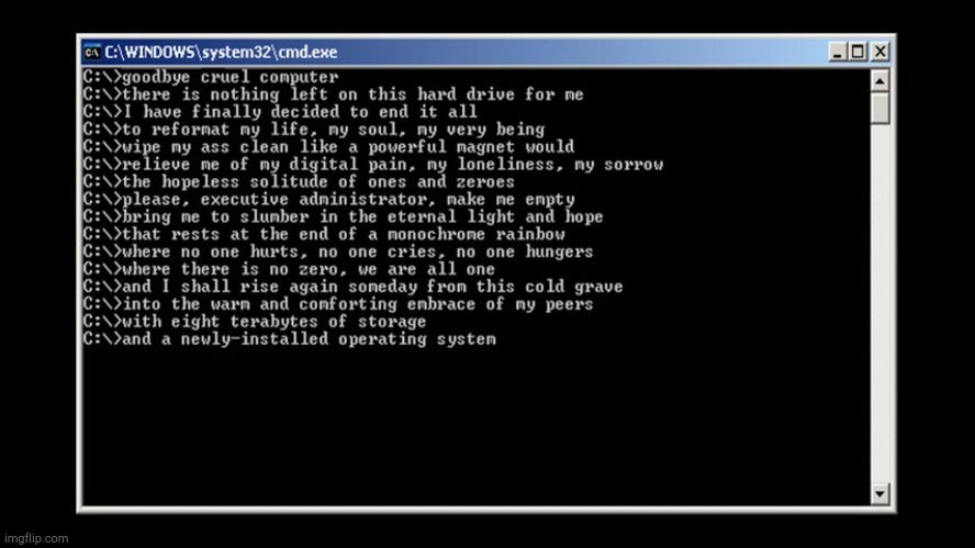 Command Prompt | image tagged in command prompt | made w/ Imgflip meme maker