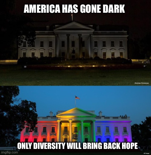 White House dark - Imgflip