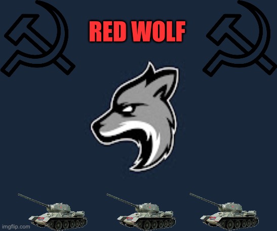 Lonely wolf | RED WOLF | image tagged in communism | made w/ Imgflip meme maker