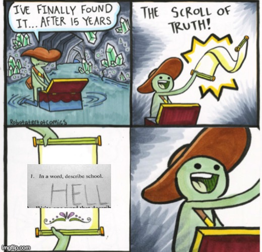 Scroll of truth happy | image tagged in scroll of truth happy | made w/ Imgflip meme maker
