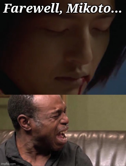 My Reaction to Mikoto Nakadai (AbareKiller)'s death | Farewell, Mikoto... | image tagged in best cry ever,super sentai,memes,abarekiller | made w/ Imgflip meme maker