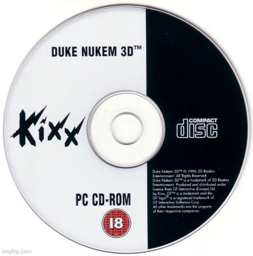 Kixx Duke Nukem 3D | image tagged in kixx duke nukem 3d | made w/ Imgflip meme maker
