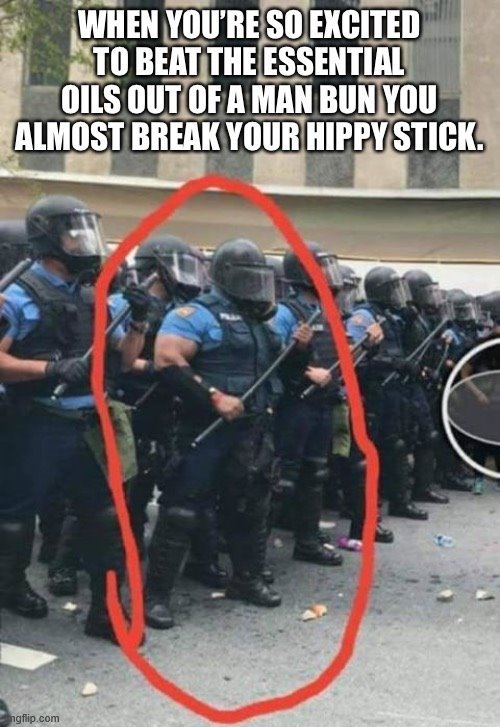 Jacked SWAT Officer | image tagged in riots,riot,cops,buff cop,swat,man bun | made w/ Imgflip meme maker