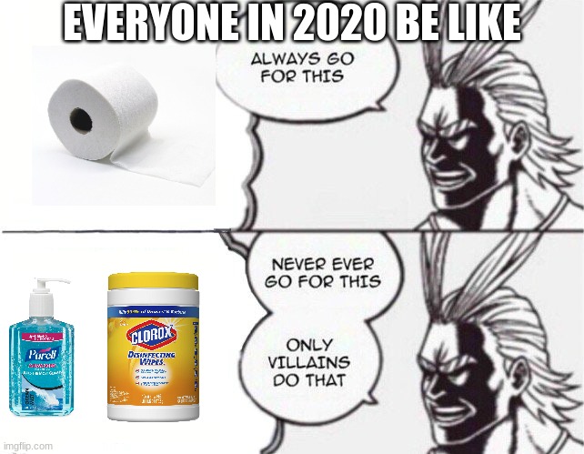 All might | EVERYONE IN 2020 BE LIKE | image tagged in all might | made w/ Imgflip meme maker