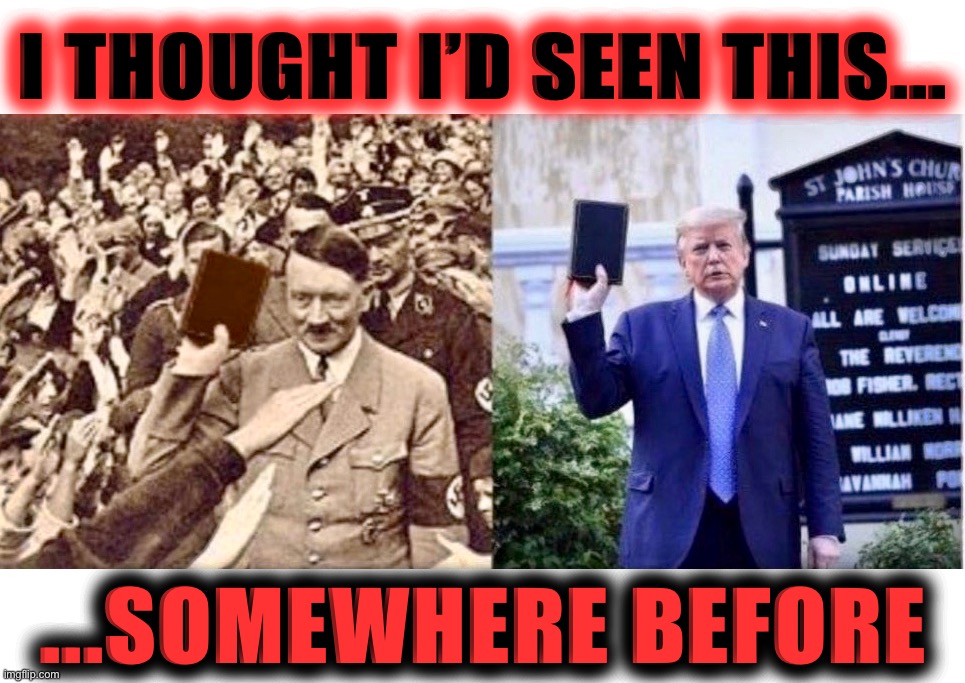 Round and round | I THOUGHT I’D SEEN THIS... ...SOMEWHERE BEFORE | image tagged in history of the world,memes,white supremacy,donald trump,hitler,captain trumps | made w/ Imgflip meme maker