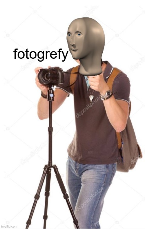 meme man photography | fotogrefy | image tagged in meme man photography | made w/ Imgflip meme maker