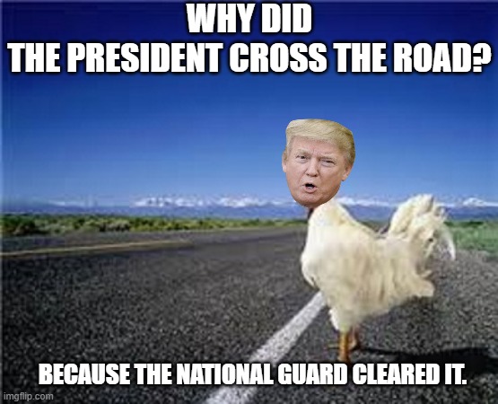 Political Jokes Why Did The Chicken Cross The Road Memes Gifs Imgflip