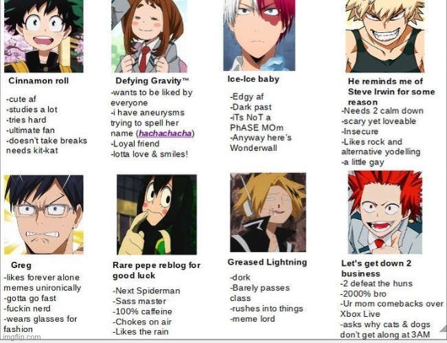 This... this is chaos | image tagged in bnha | made w/ Imgflip meme maker