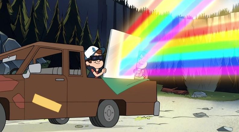 High Quality Dipper Pines reversed gay ray Blank Meme Template