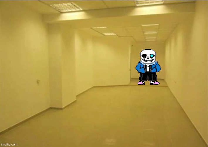 Part 4: im almost give up. This place like an endless loop of nightmares. Im trying to take a rest, but i know if im ain’t safe. | image tagged in backrooms,memes,funny,creepy,sans,undertale | made w/ Imgflip meme maker