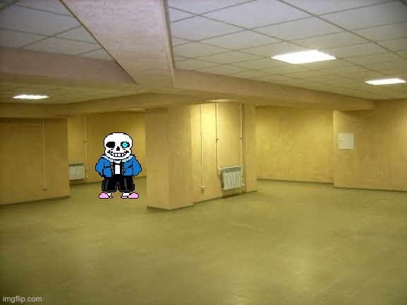 Part 5: i just relised the mysterious entity was stalking me. Im trying to run away, but look like the entity able to teleport.. | image tagged in backrooms,memes,funny,creepy,sans,undertale | made w/ Imgflip meme maker