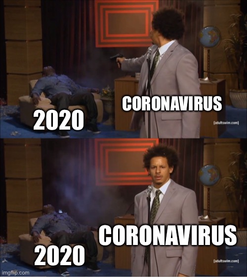 Who Killed Hannibal | CORONAVIRUS; 2020; CORONAVIRUS; 2020 | image tagged in memes,who killed hannibal | made w/ Imgflip meme maker