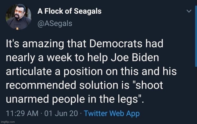 Oof Joe. Oof | image tagged in police brutality,police,black lives matter,repost,joe biden,oof | made w/ Imgflip meme maker