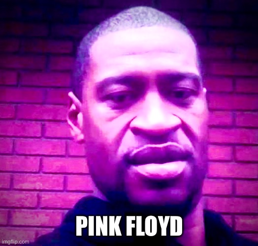 Pink Floyd | PINK FLOYD | image tagged in george floyd,pink floyd | made w/ Imgflip meme maker