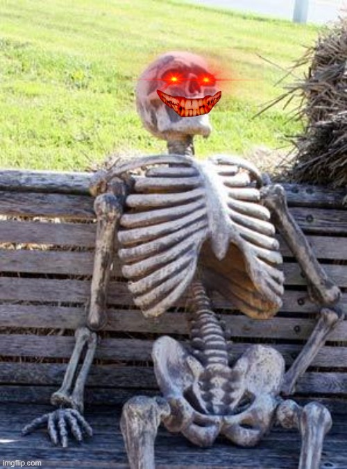 IM NOT SORRY | image tagged in memes,waiting skeleton | made w/ Imgflip meme maker