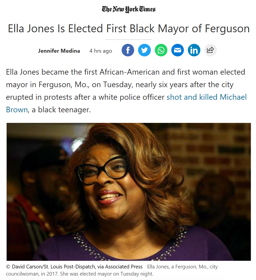 First black mayor of Ferguson Blank Template - Imgflip