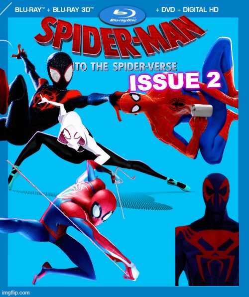It does have an october 2022 release date.... | ISSUE 2 | image tagged in spider-man,transparent dvd case | made w/ Imgflip meme maker