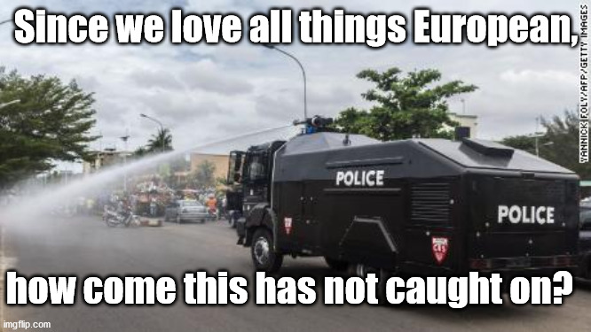 N.Y. Water-park | Since we love all things European, how come this has not caught on? | image tagged in riots | made w/ Imgflip meme maker