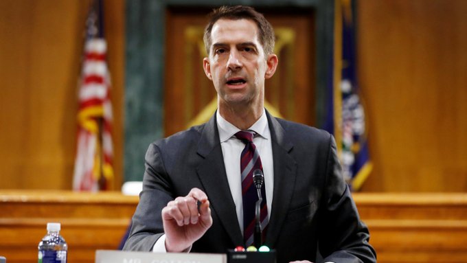 Tom Cotton Blank Meme Template