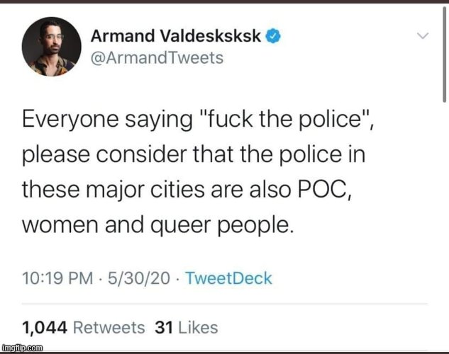 criiiiiiiiiiiiiiiiiiiinge. But also kind of has a point. But not really. I dunno man. Final rating: 3/4 of a cringe point | image tagged in cringe,fuck the police,police brutality,racism,police,leftists | made w/ Imgflip meme maker