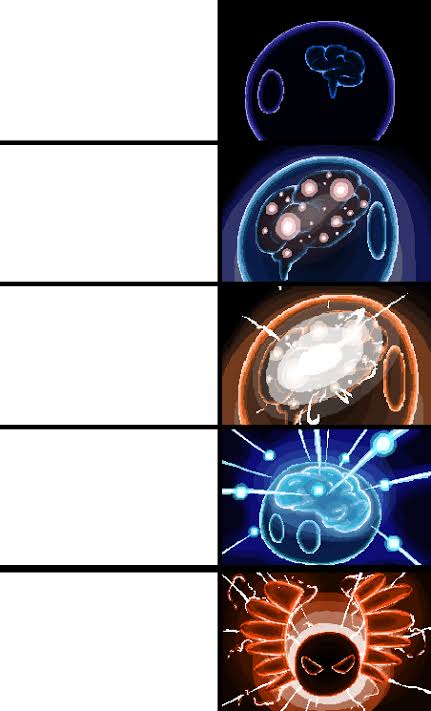 High Quality Polandball expanding brain 2 Blank Meme Template