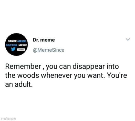 You're an adult now | image tagged in tweet,lol so funny,funny memes,sarcasm,sarcastic,dank memes | made w/ Imgflip meme maker