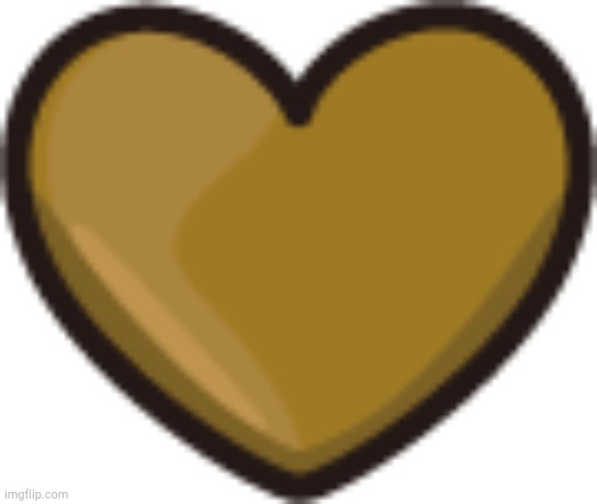 Chocolate Heart | image tagged in chocolate heart | made w/ Imgflip meme maker