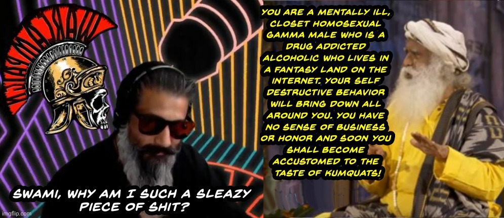 Ro Kabir of Comicsgate's Warcampaign gets told the truth by the Swami | image tagged in memes,funny,funny memes,comics/cartoons,dank memes,funny meme | made w/ Imgflip meme maker