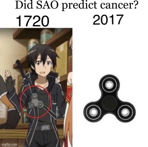Ngl the anime got kinda boring after season one but I still finished it | image tagged in sao | made w/ Imgflip meme maker