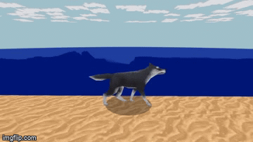 Running Wolf in Realmcraft Free Minecraft Style Game - Imgflip