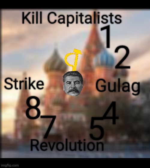 Communist Clock! | image tagged in communist clock | made w/ Imgflip meme maker