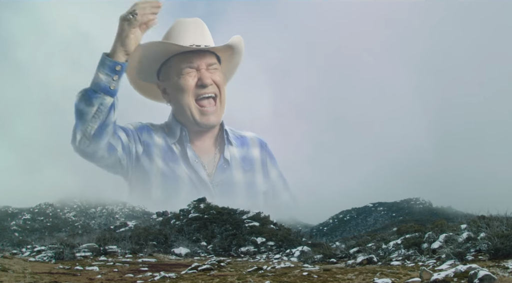 Country dude screaming Blank Meme Template
