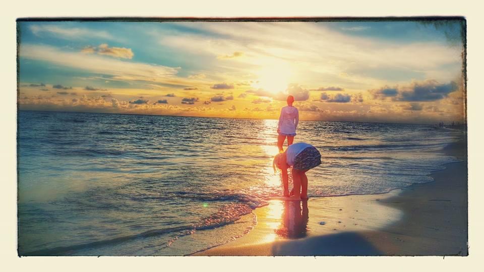 Sanibel Florida Beach Sunset Blank Meme Template