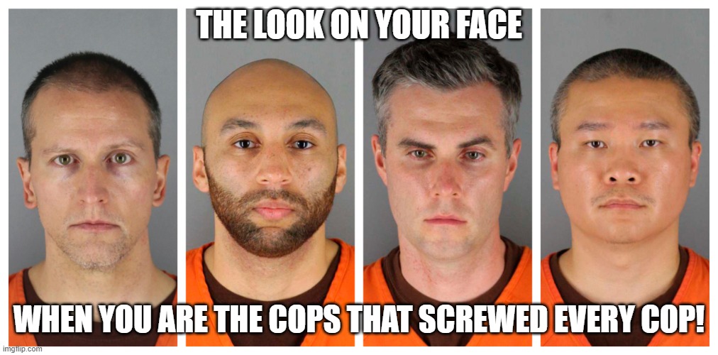 i screwed up | THE LOOK ON YOUR FACE; WHEN YOU ARE THE COPS THAT SCREWED EVERY COP! | image tagged in politics | made w/ Imgflip meme maker