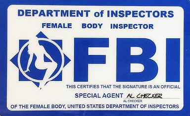 High Quality FBI Female Body Inspector Blank Meme Template