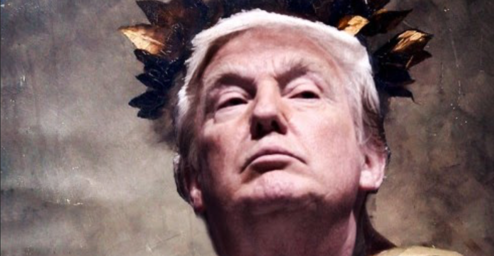Trump Bryant Blank Meme Template
