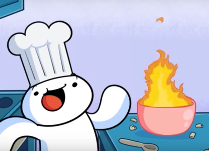 High Quality Odd1sout cooking Blank Meme Template