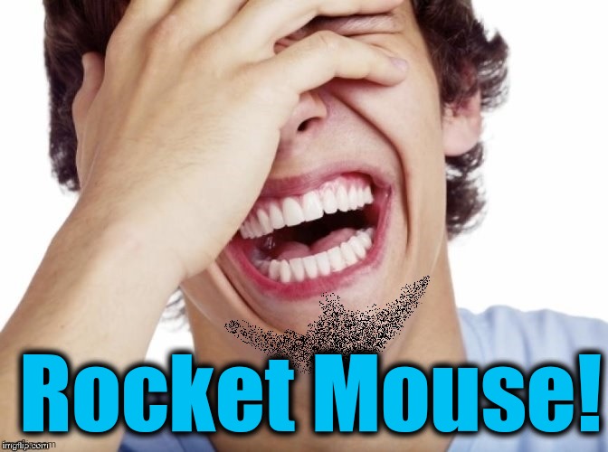 lol | Rocket Mouse! | image tagged in lol | made w/ Imgflip meme maker