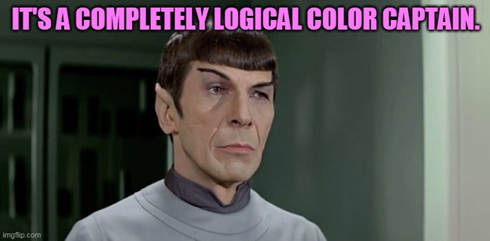 IT'S A COMPLETELY LOGICAL COLOR CAPTAIN. | made w/ Imgflip meme maker