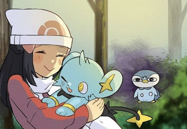 piplup shinx trainer Blank Meme Template