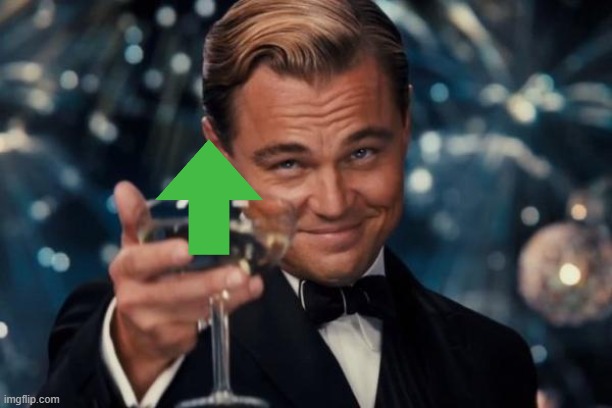 Leonardo Dicaprio Cheers Meme | image tagged in memes,leonardo dicaprio cheers | made w/ Imgflip meme maker