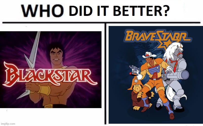 The Better Star(r)? | image tagged in classic cartoons | made w/ Imgflip meme maker