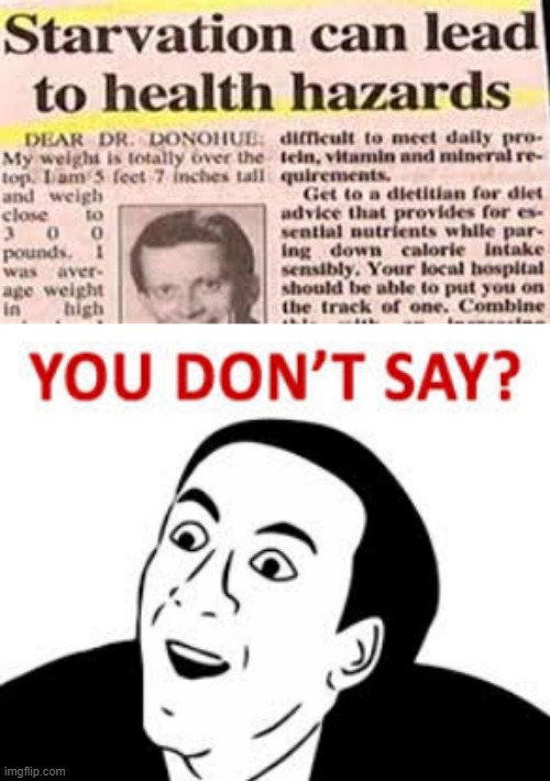 Nah and I Thought It Was Good For You | image tagged in stupid news | made w/ Imgflip meme maker