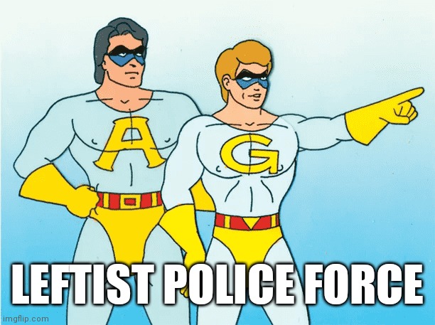 Ambiguous police force | LEFTIST POLICE FORCE | image tagged in ambiguous,disband police,leftist police,glbt,riots | made w/ Imgflip meme maker