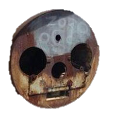 High Quality Thomas the Tank Engine Meth Face sticker Blank Meme Template