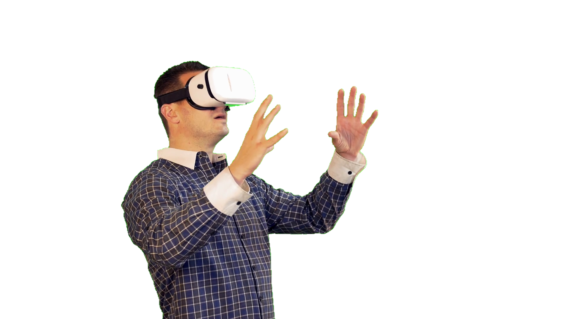 VR sticker Blank Meme Template