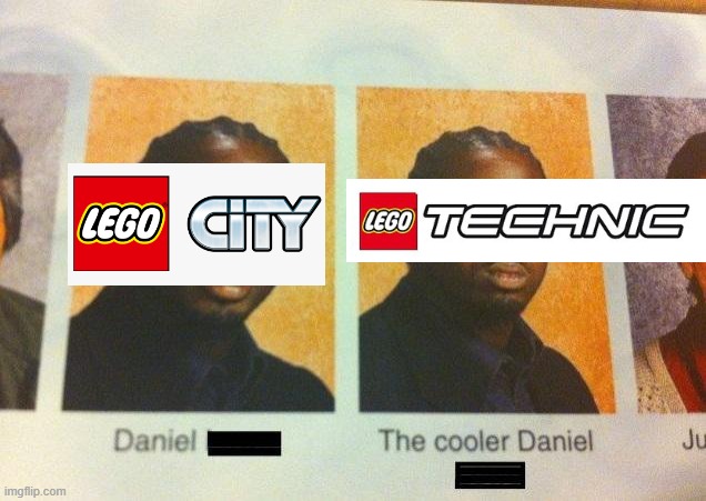 Like have you seen their new video | image tagged in the cooler daniel,lego | made w/ Imgflip meme maker