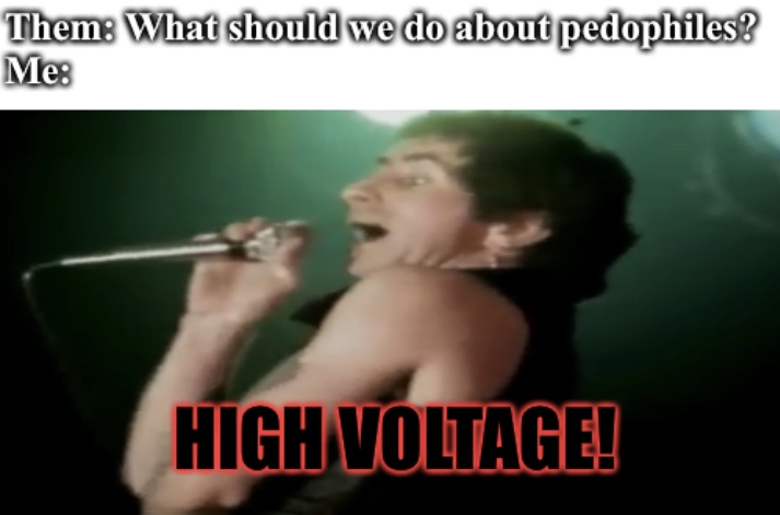 High Voltage! Blank Meme Template