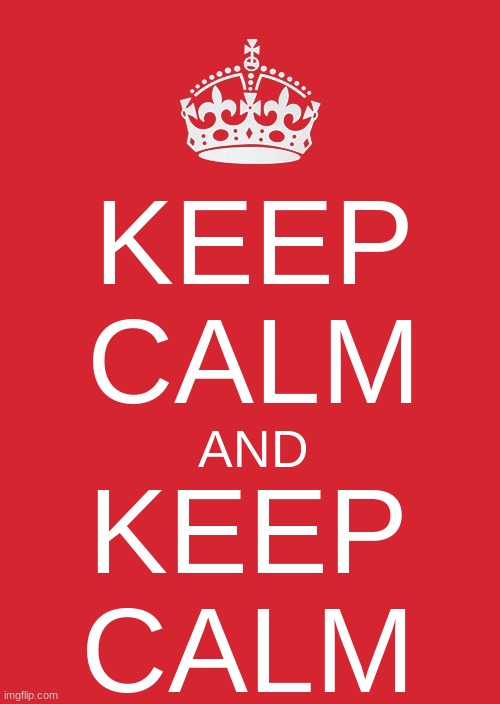 i mean.............. why not | KEEP
CALM; AND; KEEP
CALM | image tagged in memes,keep calm and carry on red,seagull | made w/ Imgflip meme maker