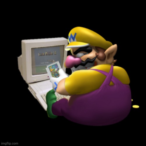 Wario Computer! | image tagged in wario computer | made w/ Imgflip meme maker